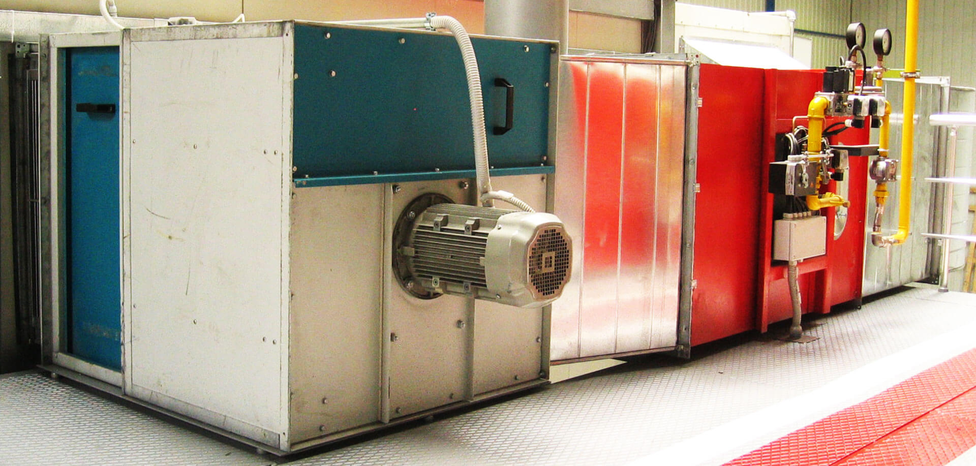 Drying system – air circulation - inTEC